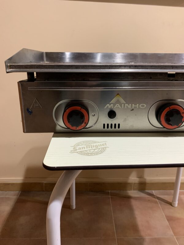 PLANCHA: PLANCHA A GAS PROFESIONAL DE SOBREMESA MAINHO - Imagen 4