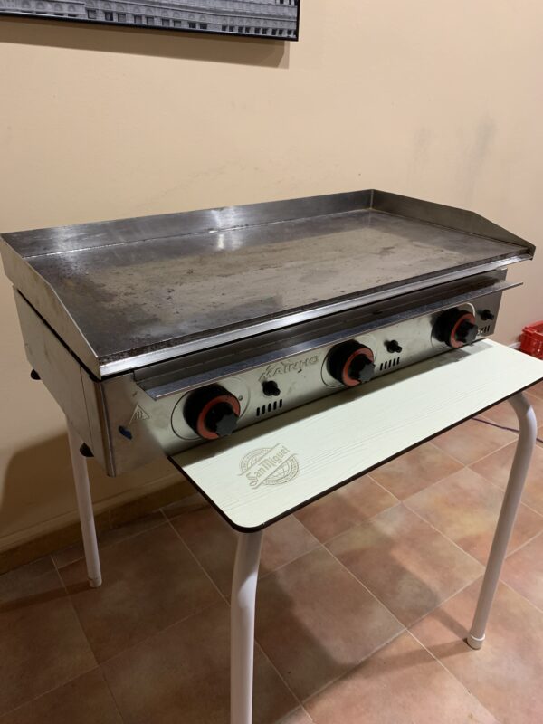 PLANCHA: PLANCHA A GAS PROFESIONAL DE SOBREMESA MAINHO - Imagen 6
