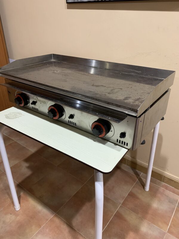 PLANCHA: PLANCHA A GAS PROFESIONAL DE SOBREMESA MAINHO - Imagen 7
