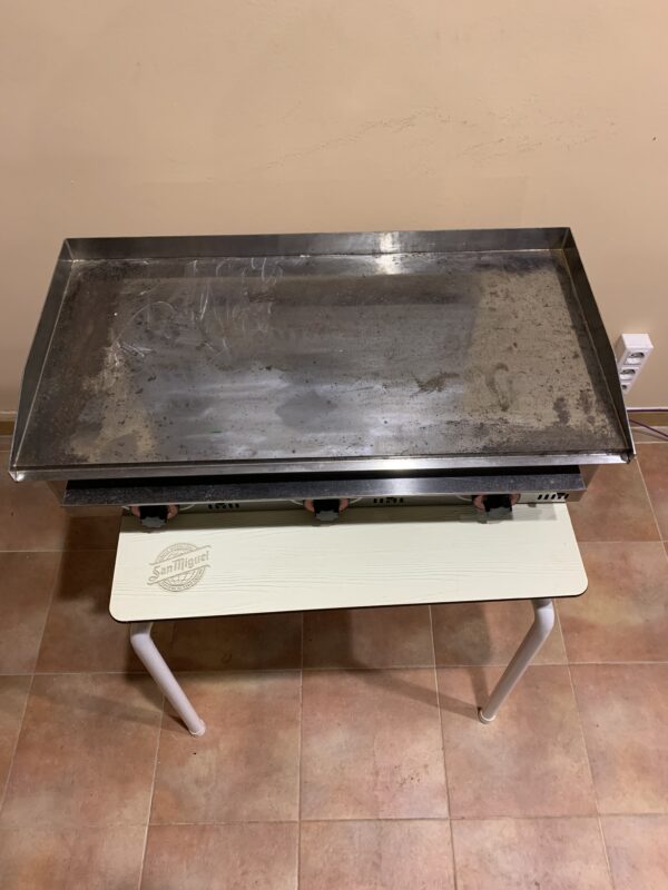 PLANCHA: PLANCHA A GAS PROFESIONAL DE SOBREMESA MAINHO - Imagen 10