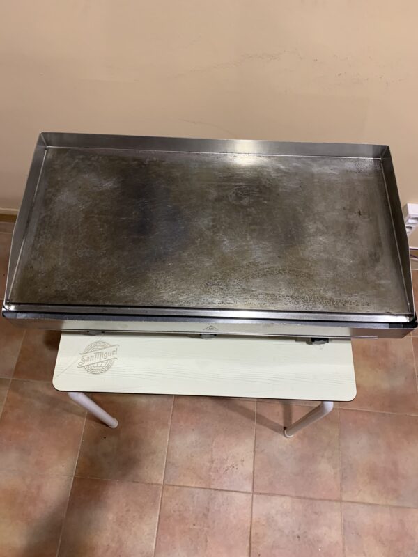 PLANCHA: PLANCHA A GAS PROFESIONAL DE SOBREMESA MAINHO - Imagen 8