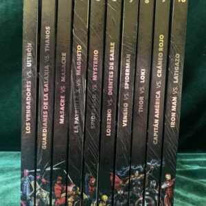 COMIC; COLECCIÓN LAS GRANDES BATALLAS MARVEL DE PANINI 10 VOLUMENES