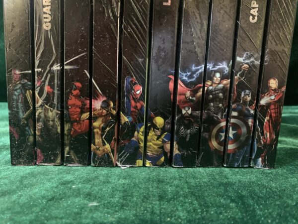 COMIC; COLECCIÓN LAS GRANDES BATALLAS MARVEL DE PANINI 10 VOLUMENES - Imagen 3