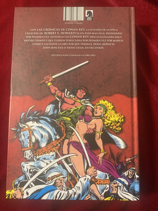 COMICS; «CONAN REY» INTEGRAL TOMO 1 - NUEVO - Imagen 3