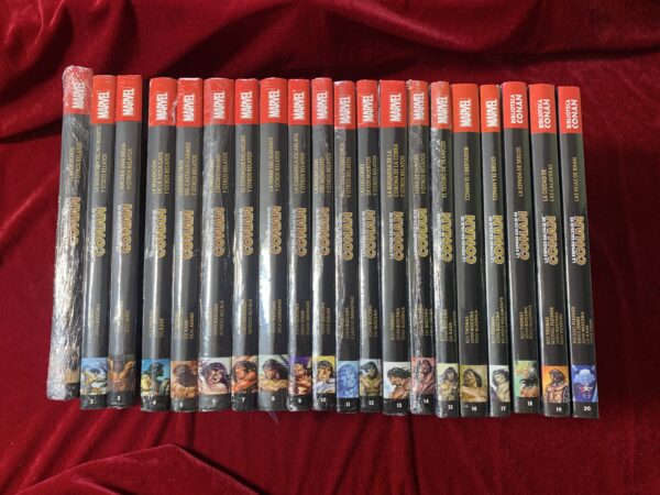 COMICS; «LA ESPADA SALVAJE DE CONAN» BIBLIOTECA CONAN COLECCIÓN COMPLETA 20 VOLUMENES - Imagen 4