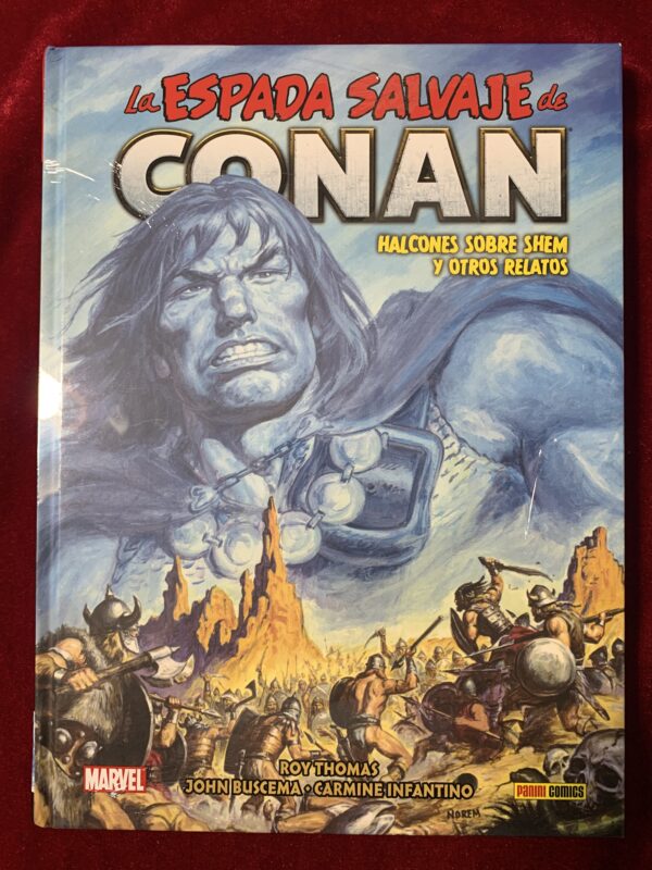 COMICS; «LA ESPADA SALVAJE DE CONAN» BIBLIOTECA CONAN COLECCIÓN COMPLETA 20 VOLUMENES - Imagen 15
