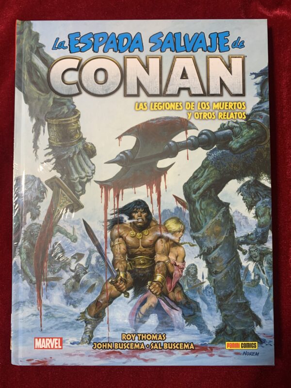 COMICS; «LA ESPADA SALVAJE DE CONAN» BIBLIOTECA CONAN COLECCIÓN COMPLETA 20 VOLUMENES - Imagen 16