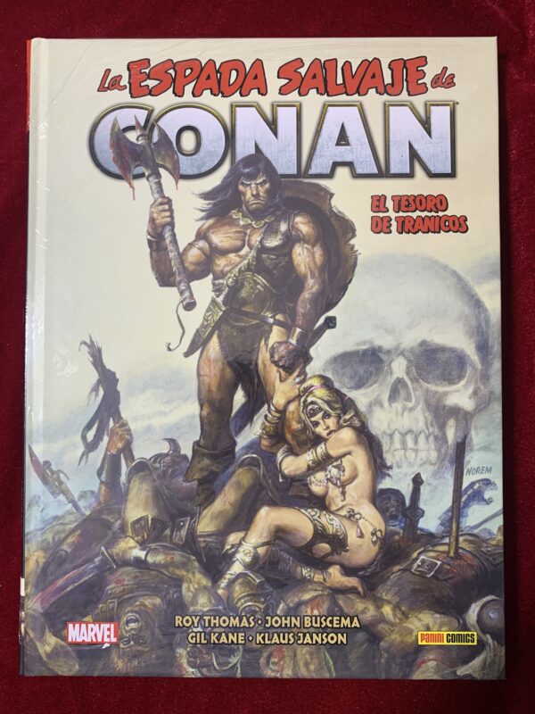 COMICS; «LA ESPADA SALVAJE DE CONAN» BIBLIOTECA CONAN COLECCIÓN COMPLETA 20 VOLUMENES - Imagen 19