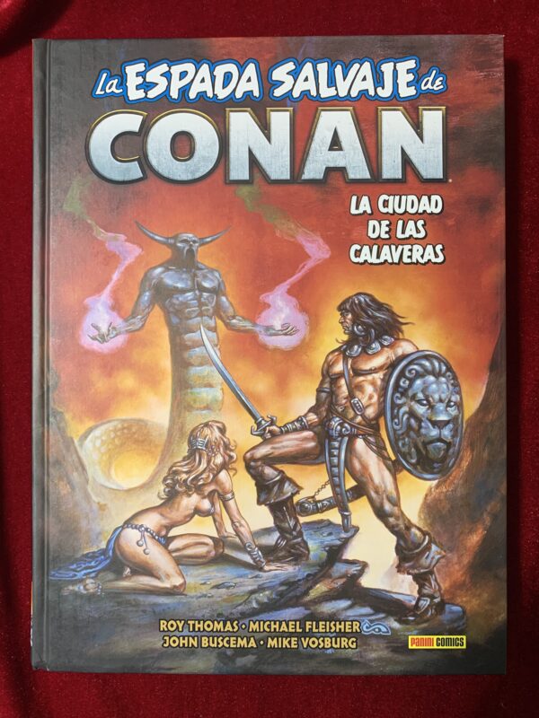 COMICS; «LA ESPADA SALVAJE DE CONAN» BIBLIOTECA CONAN COLECCIÓN COMPLETA 20 VOLUMENES - Imagen 23