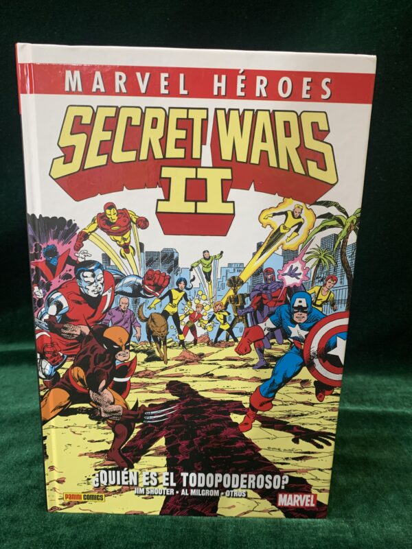 COMICS; « SECRET WARS II » QUIEN ES EL TODOPODEROSO - MARVEL - PANINI