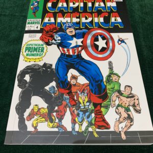 COMICS; « CAPITÁN AMÉRICA » LOTE BIBLIOTECA MARVEL NÚMERO 1 AL 4