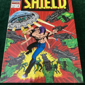 COMICS; « SHIELD » LOTE BIBLIOTECA MARVEL NÚMEROS 1 AL 04