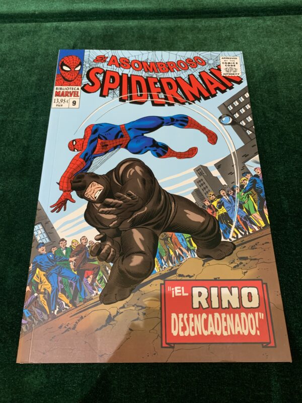 COMICS; « SPIDERMAN » LOTE BIBLIOTECA MARVEL NÚMEROS 1 AL 12 - Imagen 11