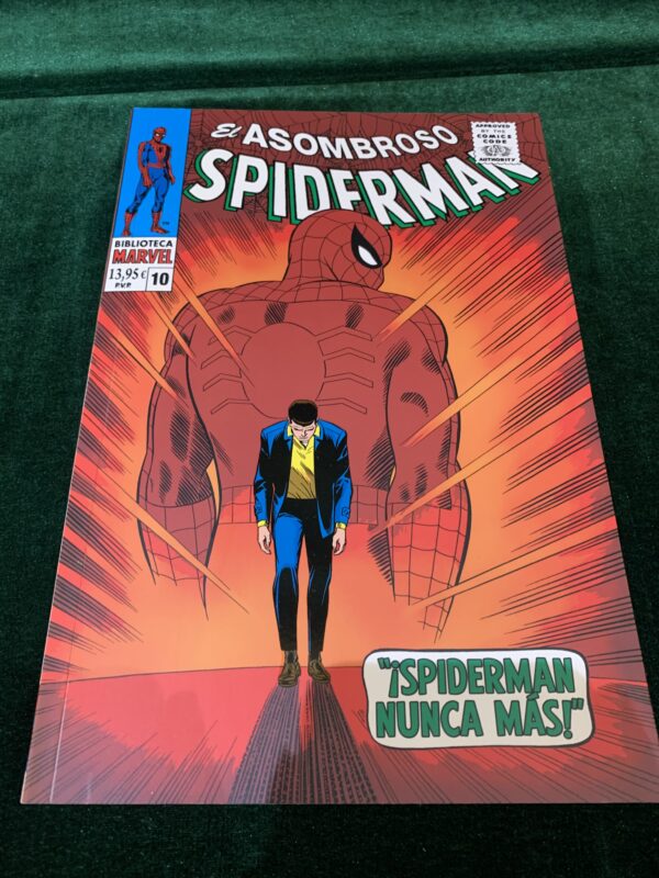 COMICS; « SPIDERMAN » LOTE BIBLIOTECA MARVEL NÚMEROS 1 AL 12 - Imagen 12