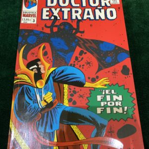 COMICS; « DOCTOR EXTRAÑO » LOTE BIBLIOTECA MARVEL NÚMEROS 1 AL 05