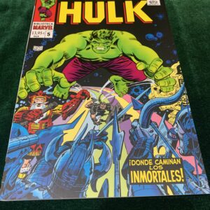 COMICS; « HULK » LOTE BIBLIOTECA MARVEL NÚMEROS 1 AL 05