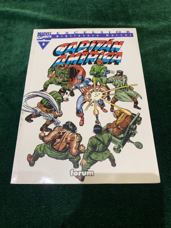 COMICS; « CAPITÁN AMÉRICA » BIBLIOTECA MARVEL EXCELSIOR - Imagen 6