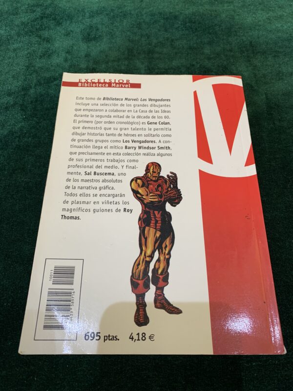 COMICS; « LOS VENGADORES 11 » BIBLIOTECA MARVEL EXCELSIOR - Imagen 4