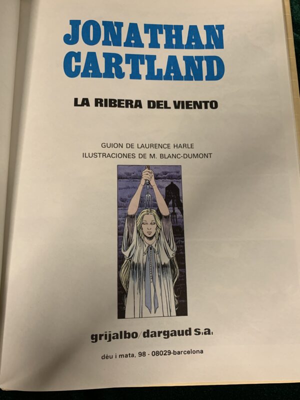 COMIC; JONATHAN CARTLAND ”LA RIBERA DEL VIENTO” - Imagen 3