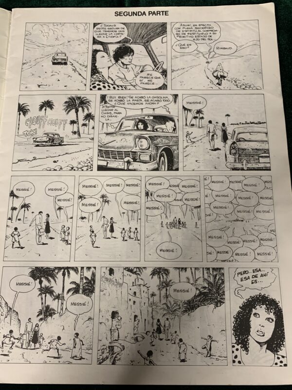 COMIC ERÓTICO AVENTURAS AFRICANAS GIUSEPPE BERGMAN - MILO MANARA - TOTEM - Imagen 4
