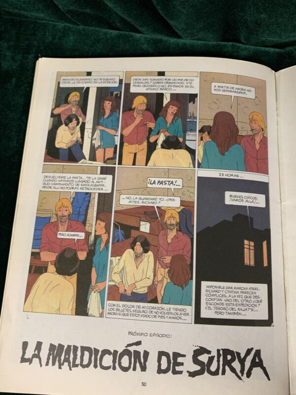 COMIC ERÓTICO LOS CAMINOS DE BHARATA - CEPPI - TOTEM COLECCIÓN VERTIGO 1982 - Imagen 7