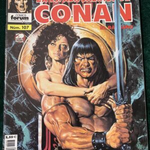 COMICS; « LA ESPADA SALVAJE DE CONAN Nº 107 » SERIE ORO