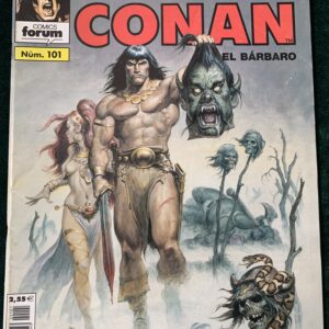 COMICS; « LA ESPADA SALVAJE DE CONAN Nº 101 » SERIE ORO