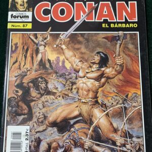 COMICS; « LA ESPADA SALVAJE DE CONAN Nº 87 » SERIE ORO