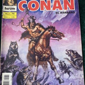COMICS; « LA ESPADA SALVAJE DE CONAN Nº 74 » SERIE ORO