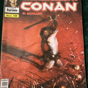 COMICS; « LA ESPADA SALVAJE DE CONAN Nº 144 » SERIE ORO