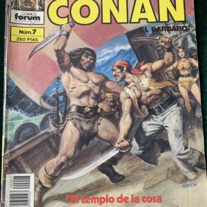 COMICS; « LA ESPADA SALVAJE DE CONAN Nº 7 » SERIE ORO