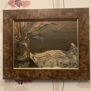 CUADROS: OLEO SOBRE TABLA IMPRESIONISTA NATURALEZA MUERTA