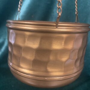 ANTIGUEDAD; MACETEROS DE BRONCE FRANCES S.XIX PRINCIPIOS DEL XX