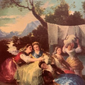 CUADROS: LAMINA ”LAS LAVANDERAS” DE GOYA