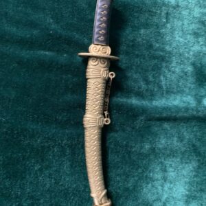 MODELISMO: KATANA EN MINIATURA EN ACERO INOXIDABLE