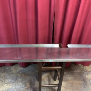 INOX: ESTANTERIA ACERO INOXIDABLE 18/10 PLEGADA 150X30