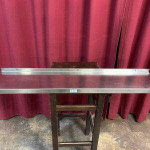 INOX: ESTANTERIA ACERO INOXIDABLE 18/10 PLEGADA 150X30