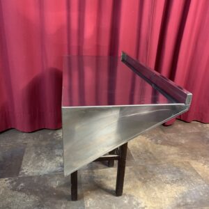 INOX: ESTANTERIA ACERO INOXIDABLE 18/10 PLEGADA 105X30