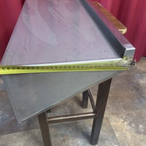 INOX: ESTANTERIA ACERO INOXIDABLE 18/10 73x30 cm PLEGADA