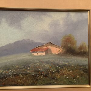 CUADROS: OLEO SOBRE TABLA IMPRESIONISTA FDO. F. RUK