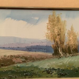 CUADROS: OLEO SOBRE TABLA IMPRESIONISTA FDO. R. GOMEZ