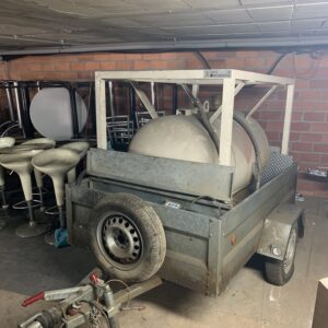 REMOLQUE: REMOLQUE CON DEPOSITO GASOLEO 500 LITROS