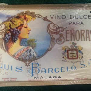 CARTEL PUBLICITARIO EN CHAPA METÁLICA LUIS BARCELÓ.