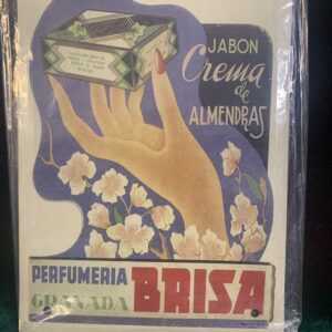 CARTEL PUBLICITARIO EN CHAPA METÁLICA BRISA.