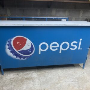 PUBLICIDAD: MOSTRADOR METÁLICO PUBLICITARIO DESMONTABLE PEPSI